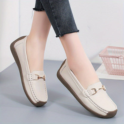 Beigefarbene Loafer - Charlotte