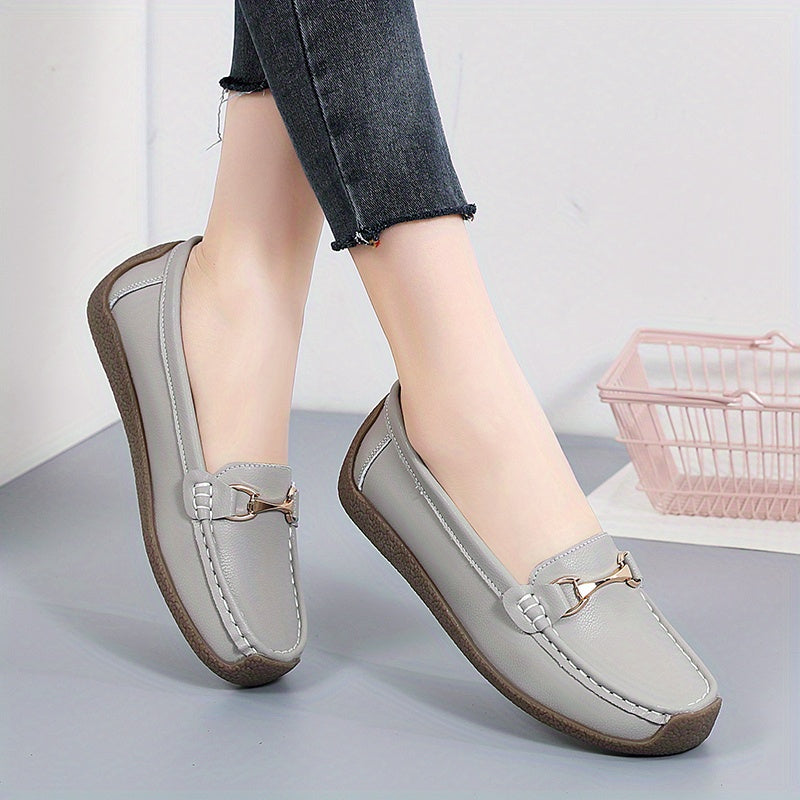 Beigefarbene Loafer - Charlotte