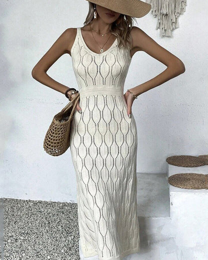 Kleid Einfarbig Sexy Bedeckung
