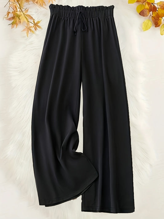 Black Palazzo Pants - Ava