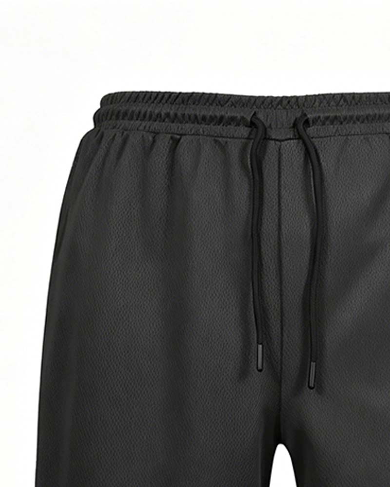 Herren Shorts Atmungsaktiv Kordelzug Sportlich