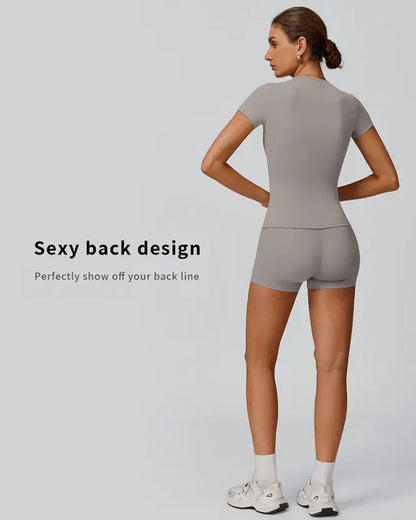 Set Kompression Kurzarm Yoga
