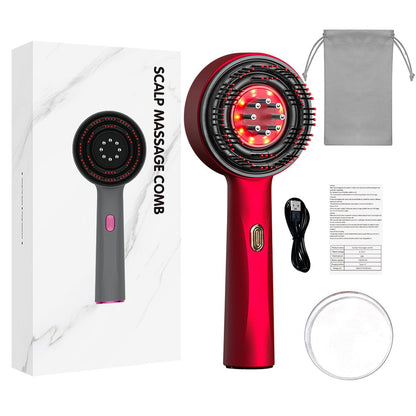 2026 HOT SALE 💥 Electric Guided Liquid Conditioning Hair Massage Comb