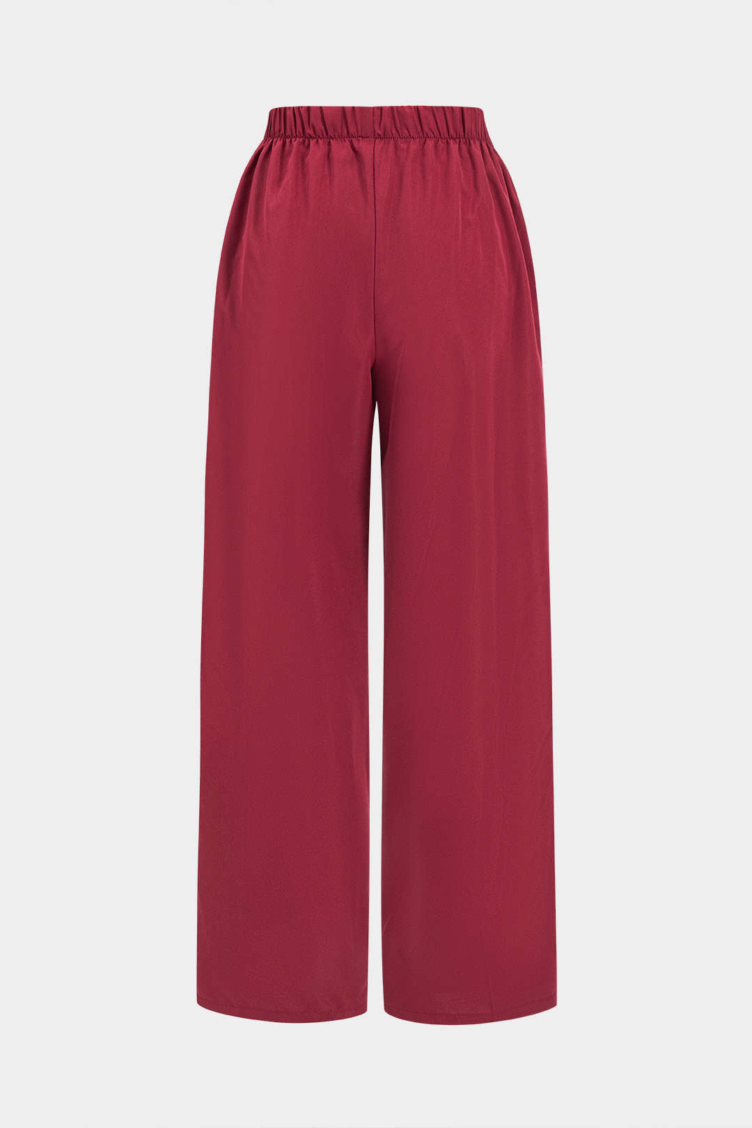 Mehrfarbige 90er Patchwork Hosen mit Schleifen Detail