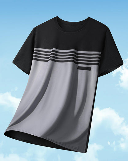 Herren T-Shirt Atmungsaktiv Schnelltrocknend Kurzarm