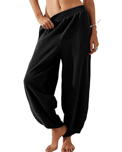 Hose Elastische Taille Harem