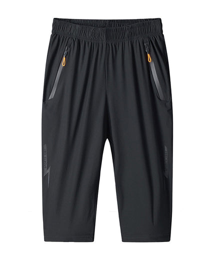 Shorts Herren Lässig Sport Einfarbig Fünf Punkte