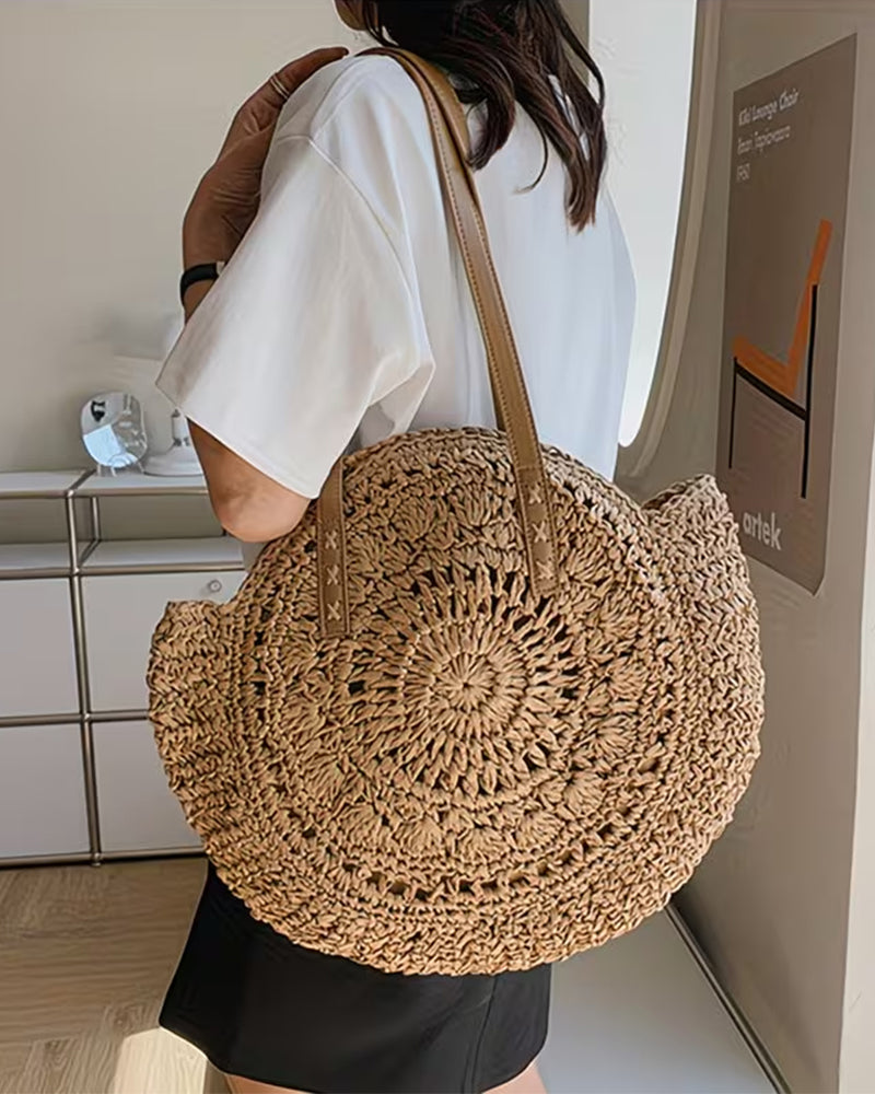 Tasche Handgeflochten Stroh