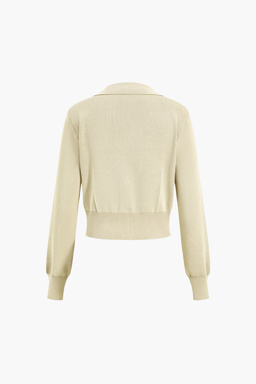 Einfarbiges Vintage Crop Top mit Knopfleiste und Maxirock Set