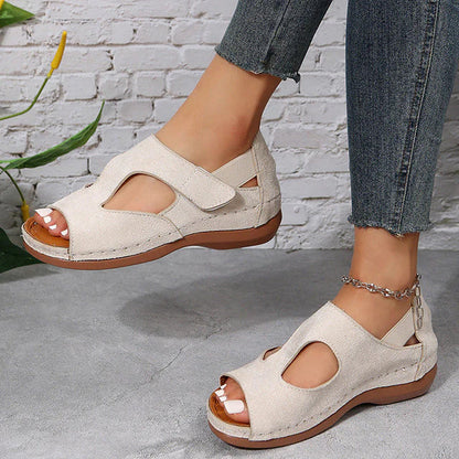 Lena Denim-Blau: Trendige Sommer Plateausandalen – Der Hingucker für heiße Tage