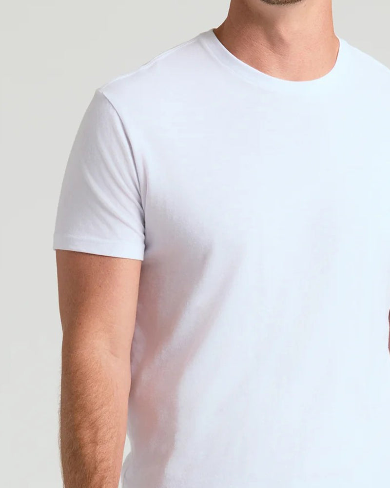 Top Herren Unifarben Kurzarm