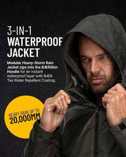 Genieße Wilden Komfort Bei Kälte, Regen, Wind Oder Schnee. Dies Ist Die Letzte Hoodie, Die Du Jemals Kaufen Wirst.