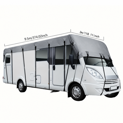 🎃Halloween-Angebot: 50 % Rabatt!🚐Dachabdeckung für Wohnwagen und Wohnmobile – 210D Oxford-Gewebe mit sicheren, verstellbaren Gurten