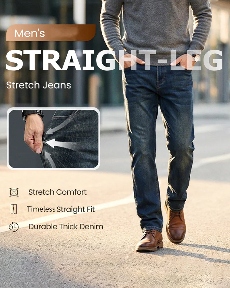 Hose Herren Mittelhoher Bund Vintage