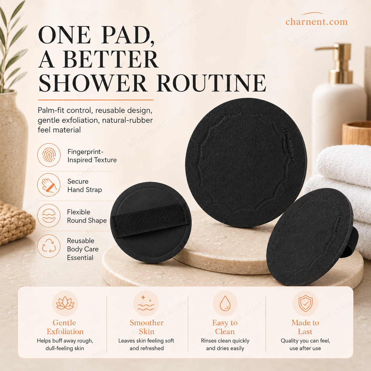 🚿 Peeling-Badepads 🧖‍♀️