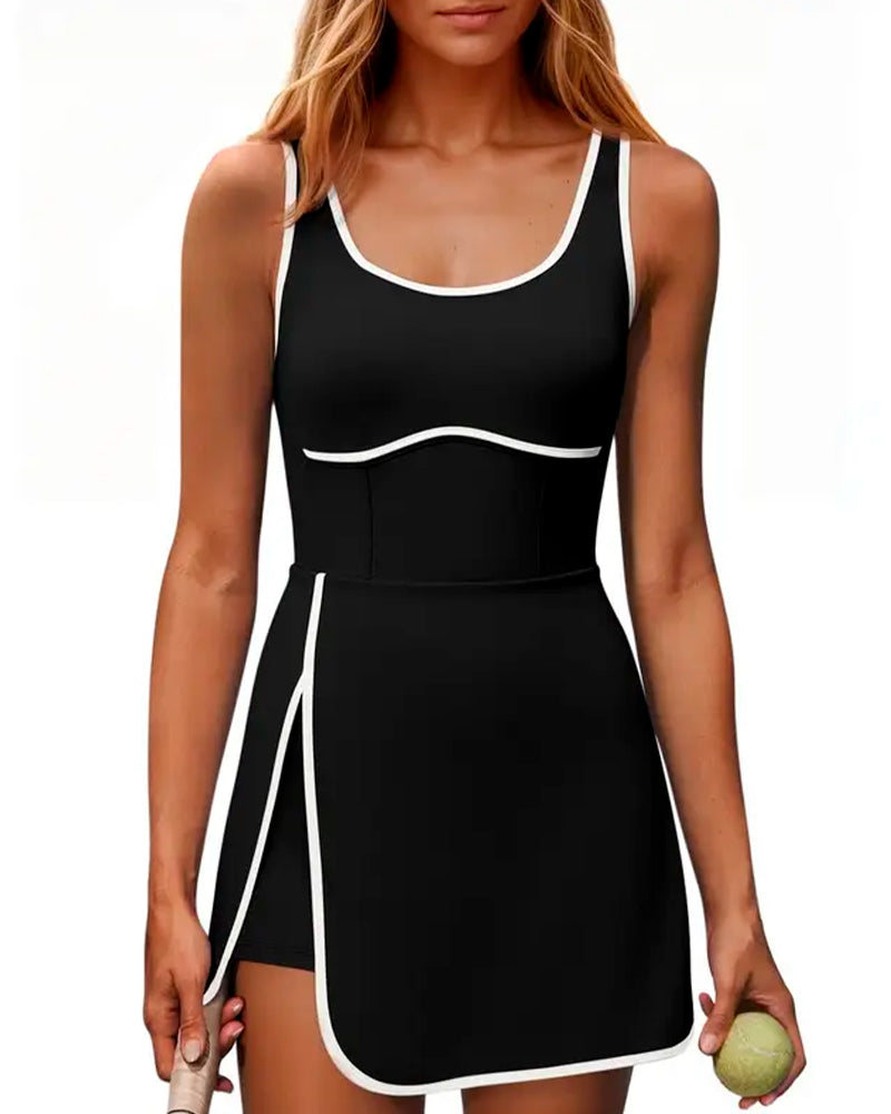 Jumpsuit Farbblock Golf Sport