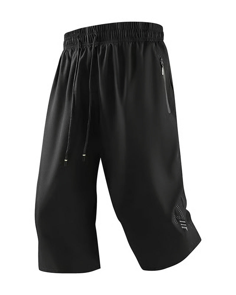 Hose Elastische Taille Tasche Reißverschluss Kordelzug