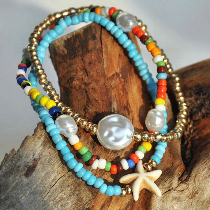 Boho-Perlenarmband-Set