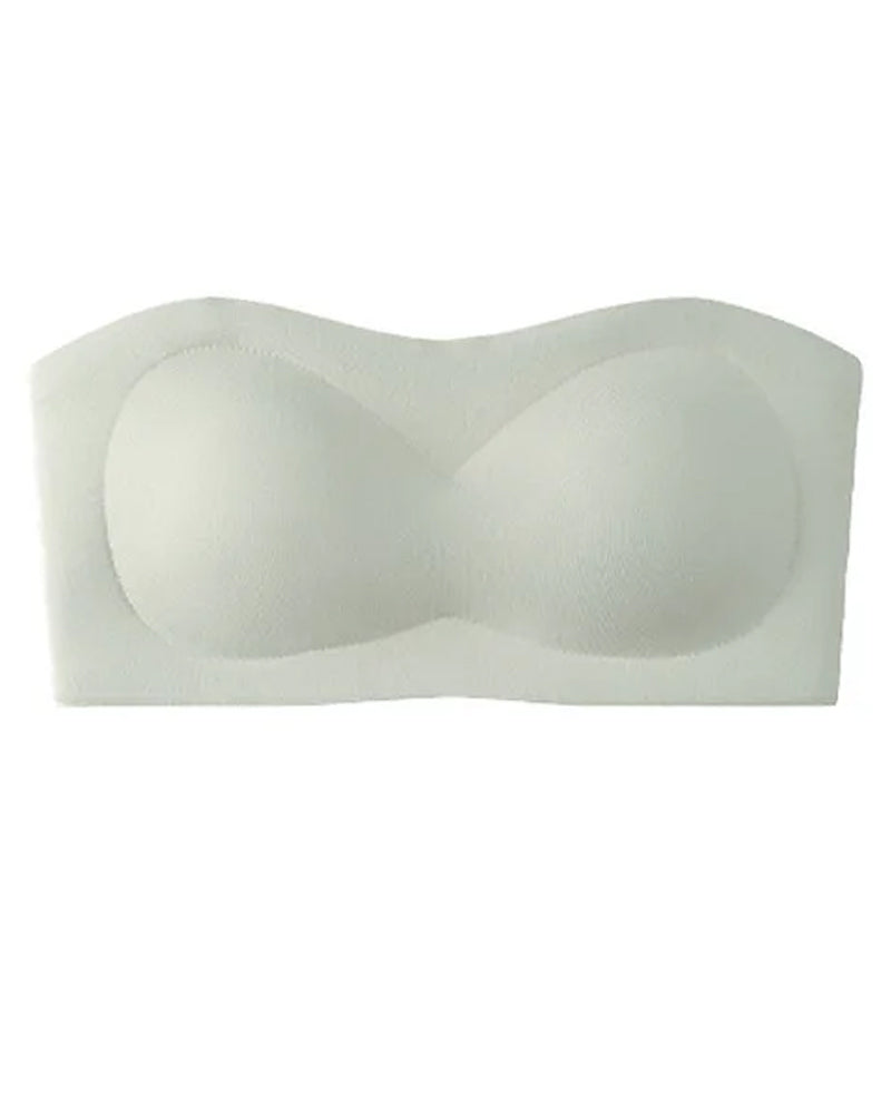 Bh Trägerlos Einfarbig Push-Up