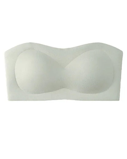 Bh Trägerlos Einfarbig Push-Up