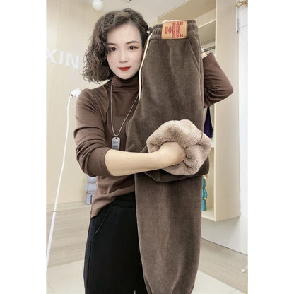 Fleece Lined Jogger Sweatpants for Women - Immacolata