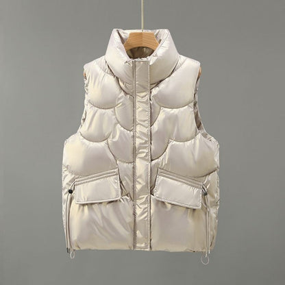 Puffer Vest with Zipper Pockets for Men - Giorgia