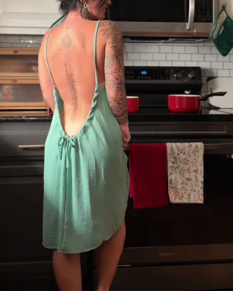 Kleid trägerlos nahtlos schnürung