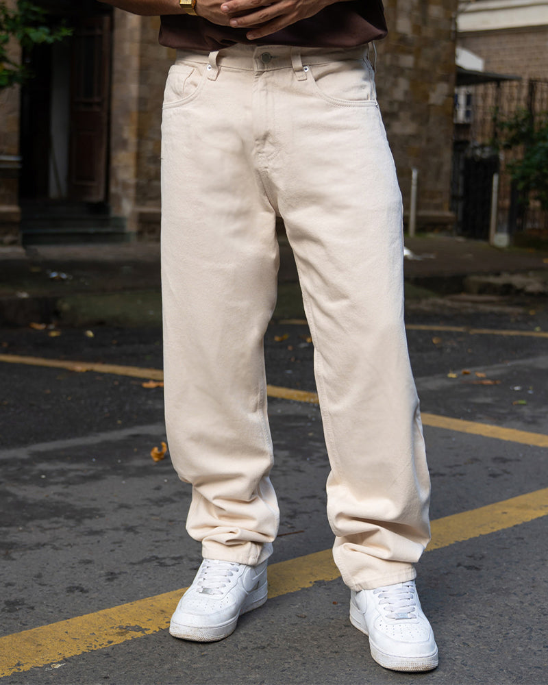 Jeans Herren Lässig Gerade