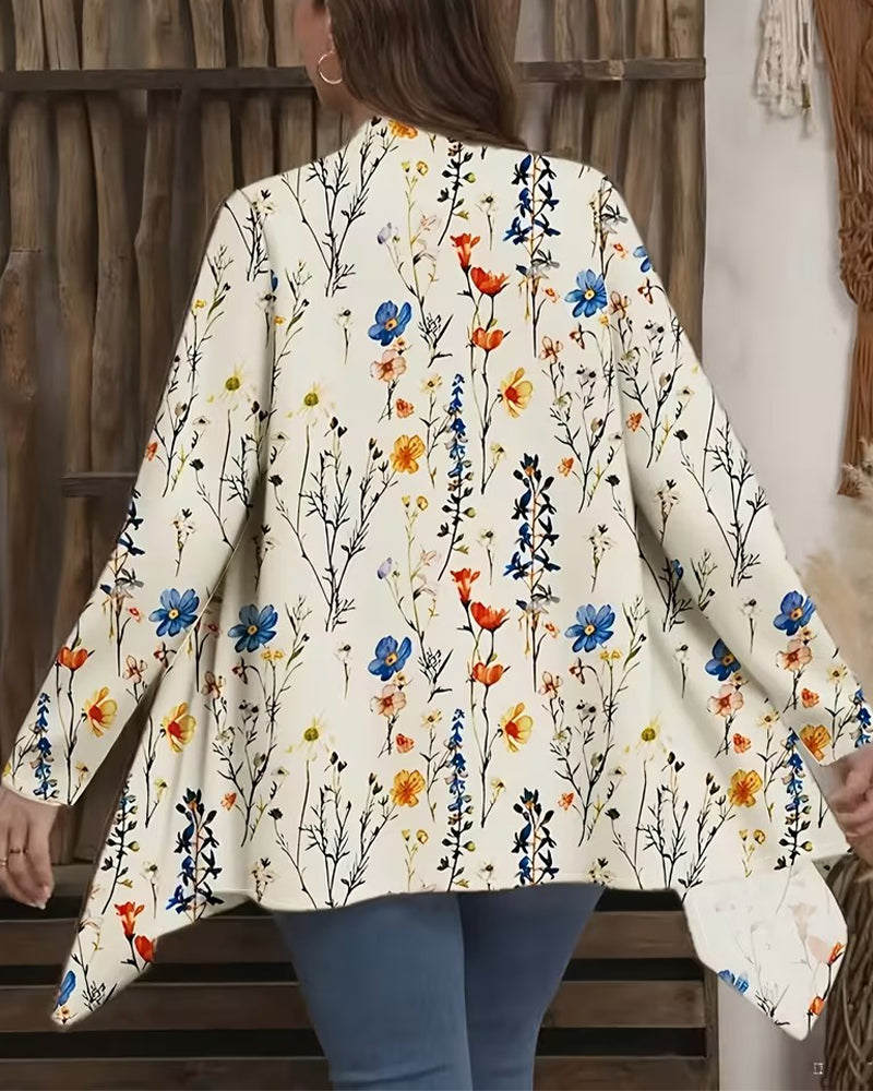 Top Blümchen Gefälscht Zweiteilig