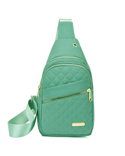 Tasche Damen Mode Bestickt Gesteppt Brust