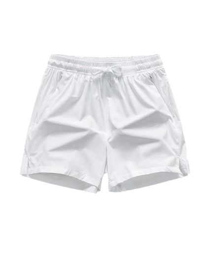 Shorts Männer Elastischer Bund Tasche Schnelltrocknend Eis-Seide Sport