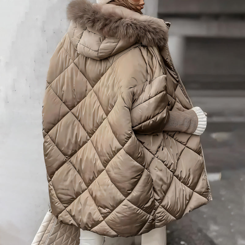 🍂 Frühherbst-Sonderaktion: 50 % Rabatt！⌛️Damen Midi-Parka mit Strickärmeln