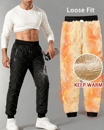 Herrenhose Warme Tasche Kordelzug