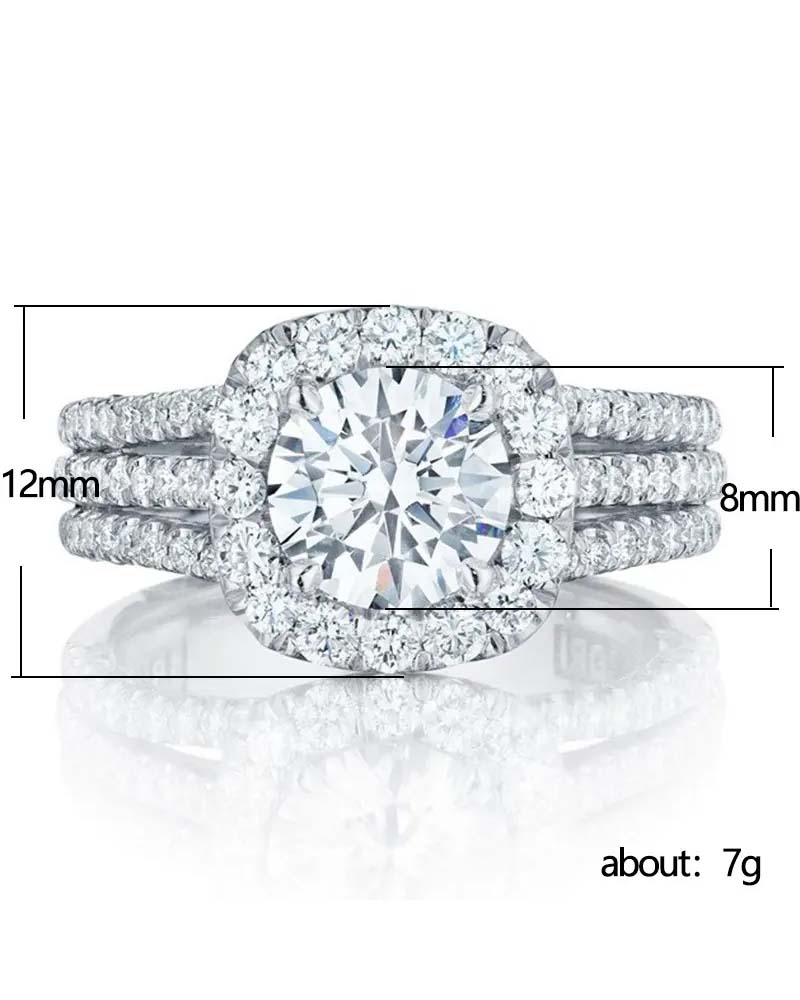 JJ CHIC Voll-Pavé-Ring