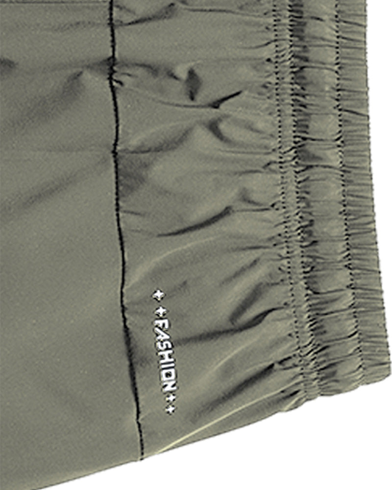 Shorts Männer Elastischer Bund Tasche Schnelltrocknend Eis-Seide Sport
