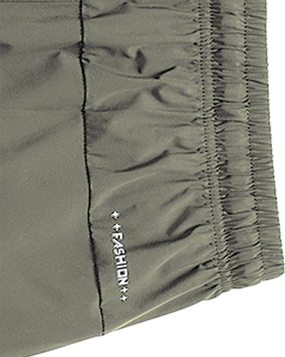 Shorts Männer Elastischer Bund Tasche Schnelltrocknend Eis-Seide Sport