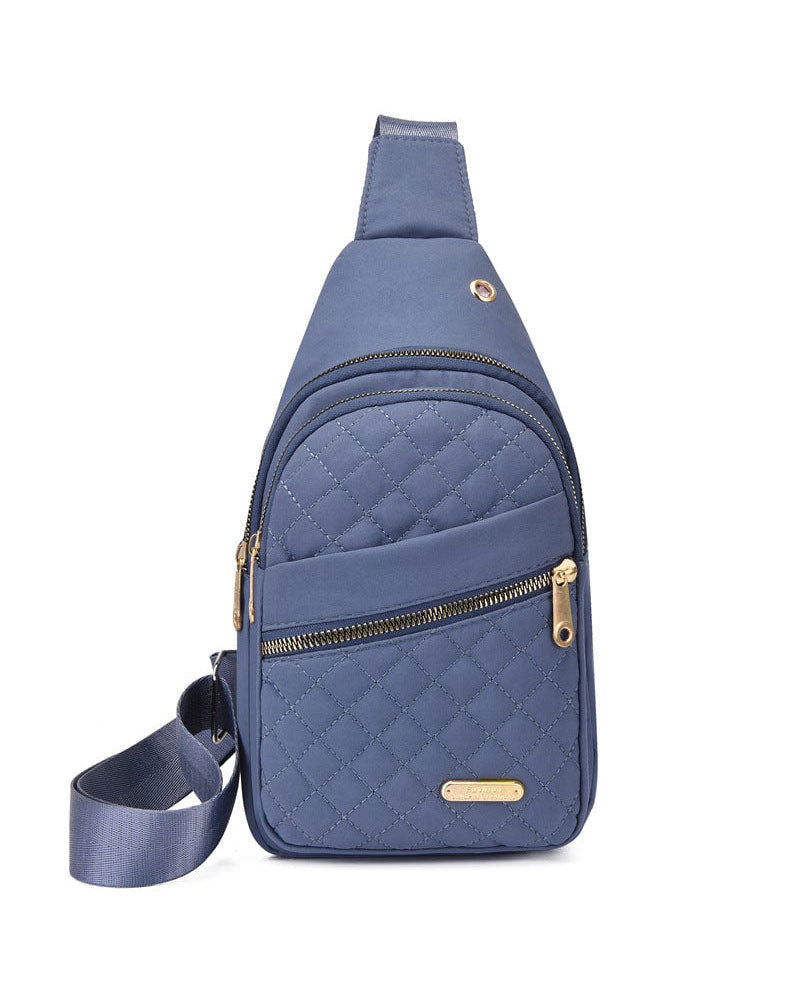 Tasche Damen Mode Bestickt Gesteppt Brust