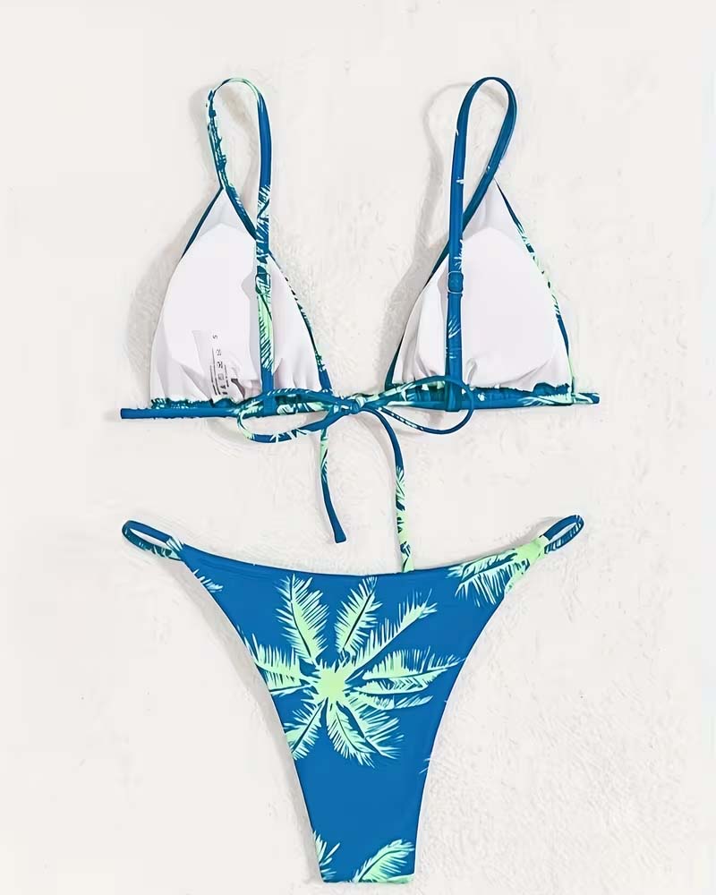 Bikini Spagettistropp Lav Midje