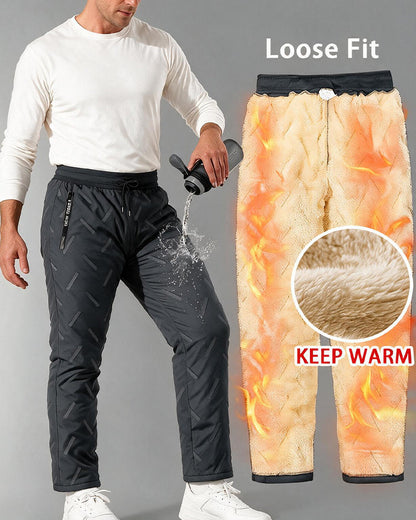 Herrenhose Warme Tasche Kordelzug