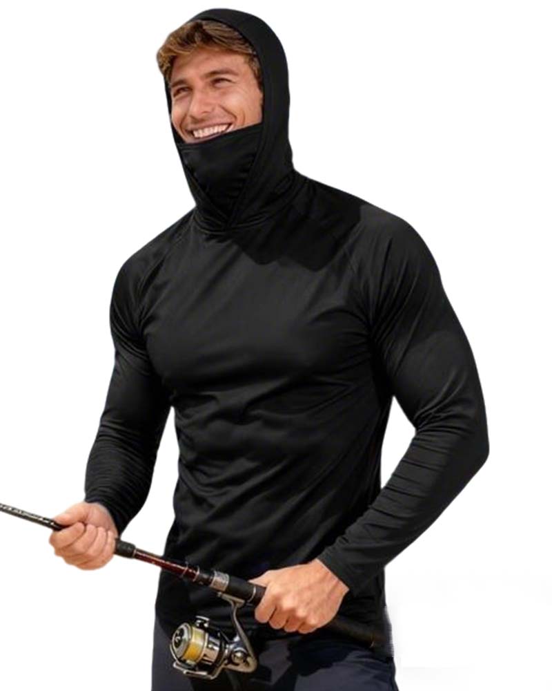 Herren Hoodies Belüftet Schnelltrocknend Hoodie Sonne