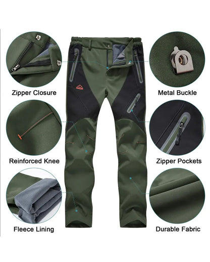 Hose Farbblock Weiche Schale