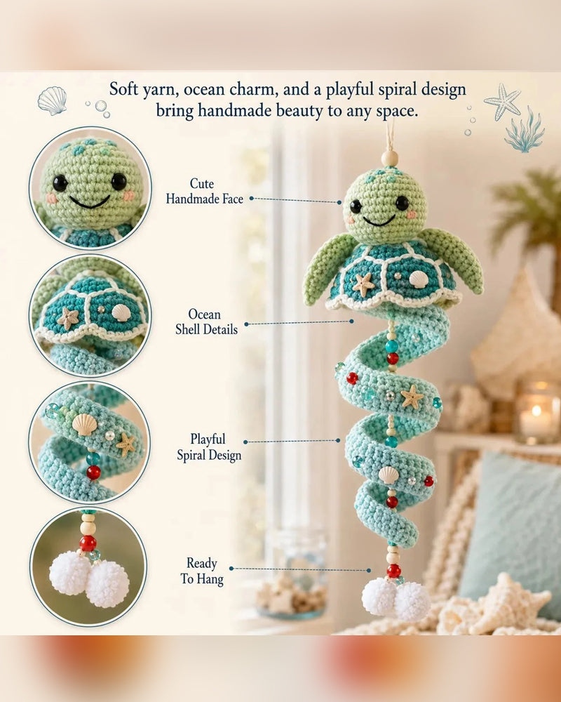 🐉 Anfängerfreundliches DIY-Set für ein verzaubertes Drachen-Spiral-Hängeornament | Komplettset inklusive aller Werkzeuge und einer Schritt-für-Schritt-Anleitung 💕