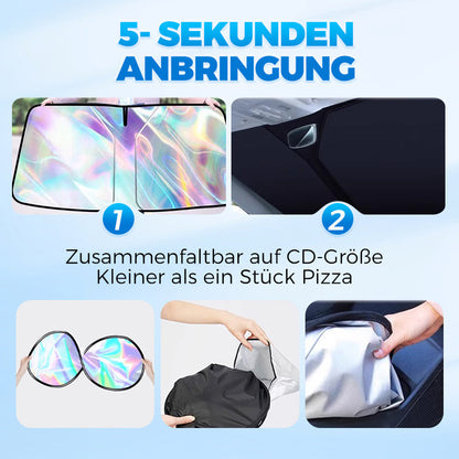 🌞🛡️ 50% Rabatt! 🌈🔧 Hitzeschutz-Frontscheiben-Abdeckung: Blockiert UV & Hitze, schützt Armaturenbrett, einfache Montage. Ideal für heiße Tage!
