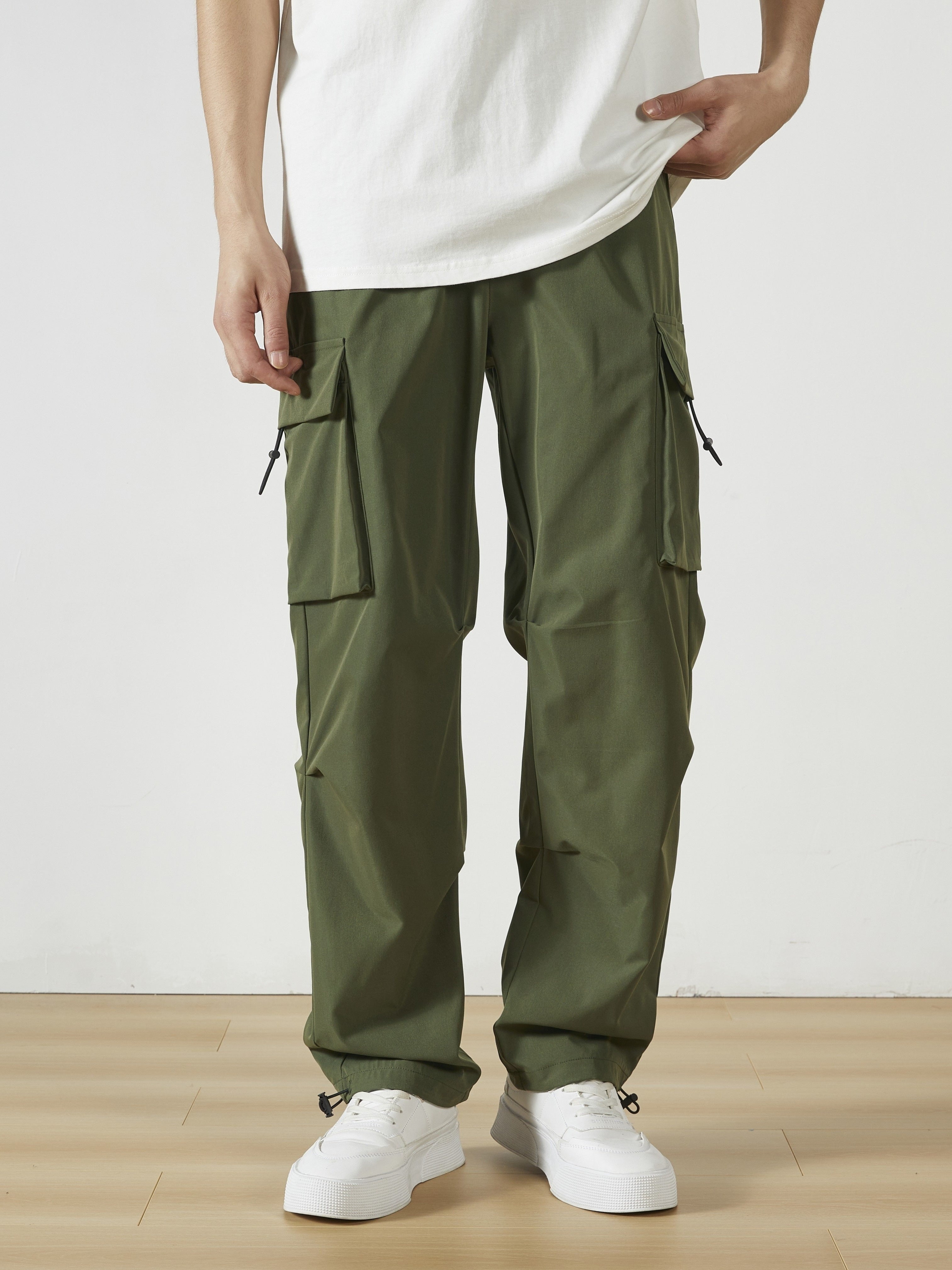 Beige Cargo Pants mit Taschen - Noah