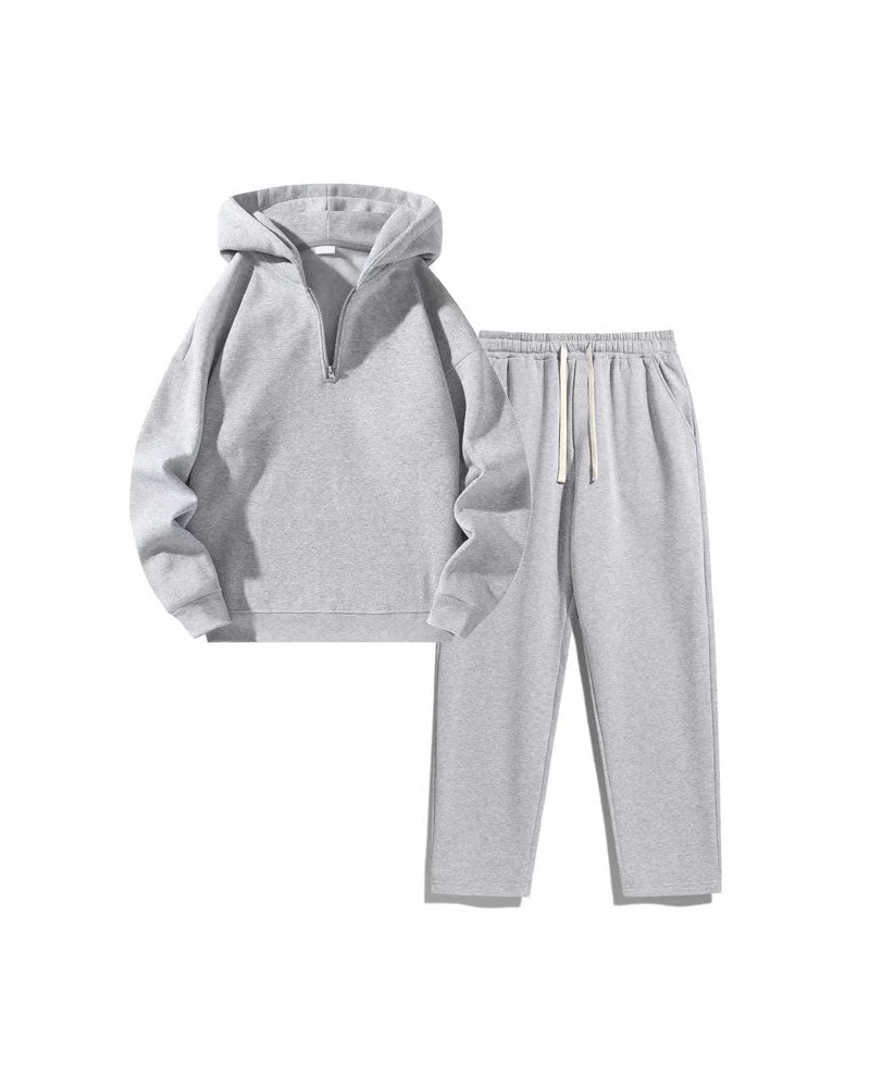 Set Mit Halbzip-Hoodie