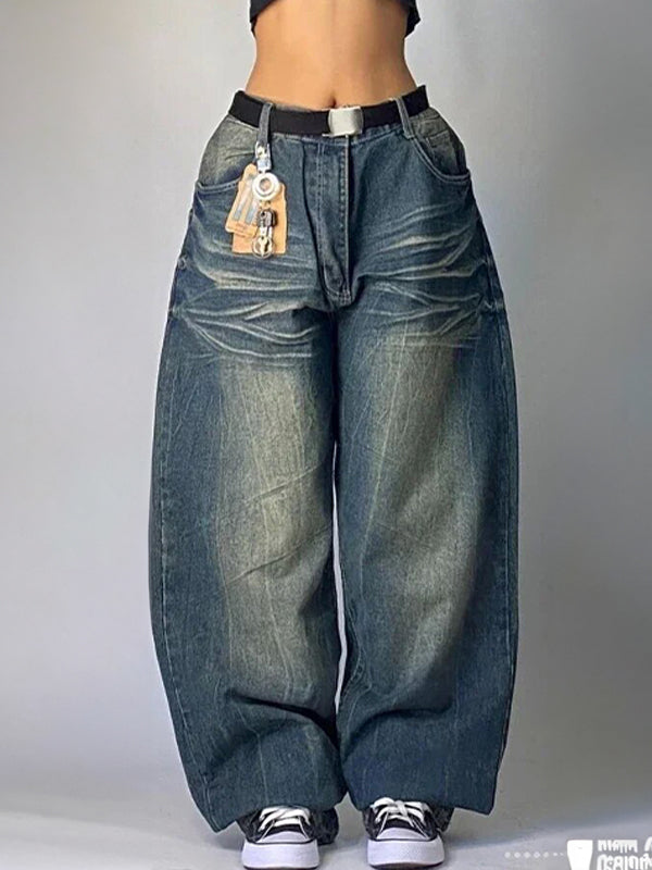 Hip Hop Retro Lockere Boyfriend Jeans