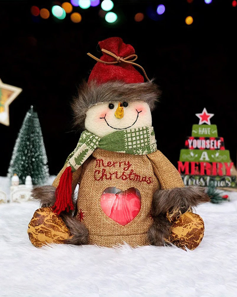 🎉 Letzter Tag Aktion 50% Rabatt 🎉 Weihnachtsgeschenktüten Mit Reißverschluss-Design
