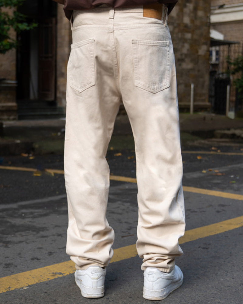 Jeans Herren Lässig Gerade