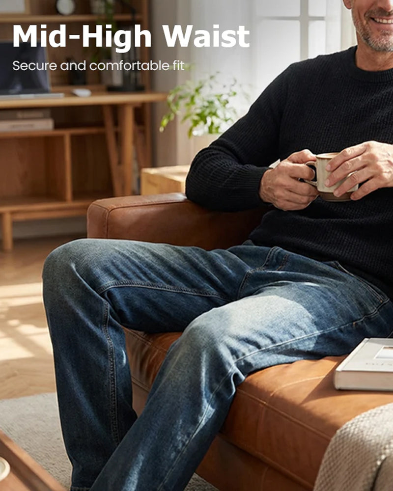 Hose Herren Mittelhoher Bund Vintage