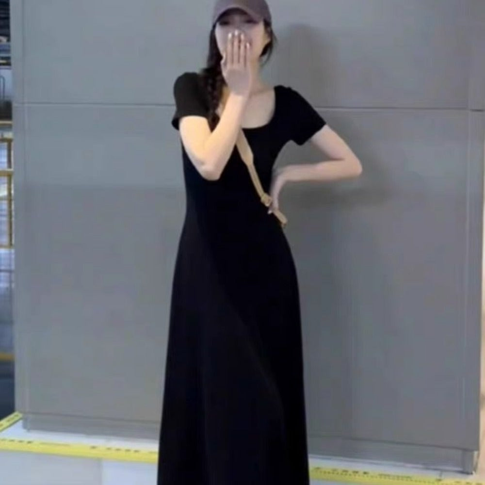 Short Sleeve Maxi Dress for Women - Amalia